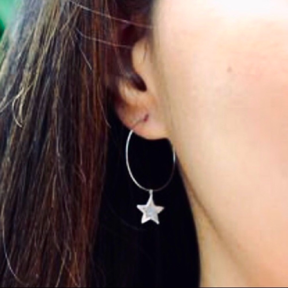 ✨NEW✨ Star Hoop Earrings✨